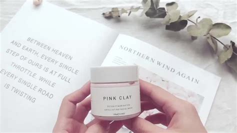 Pink Clay Facial Mask Brighten And Porefining Private Label Australian