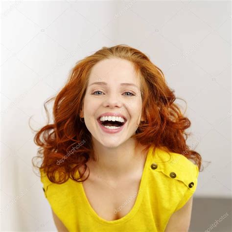 Pretty Girl Laughing — Stock Photo © Racorn 146407553