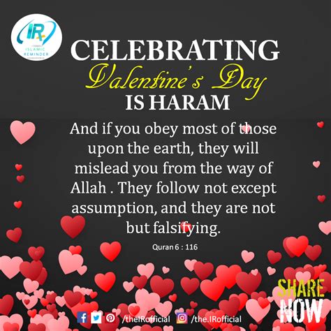 Celebrating Valentines Is Haram Haram Valentines Dua For Ramadan