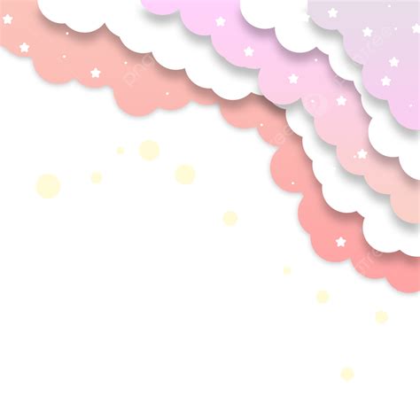 Fantasy Border Hd Transparent Cloud Pink Fantasy Star Border Clouds