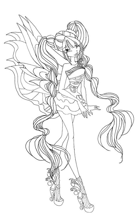 Winx Musa Coloring Pages Cartoon Coloring Pages Super Coloring Pages