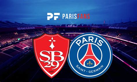 Brest/PSG - Le groupe brestois