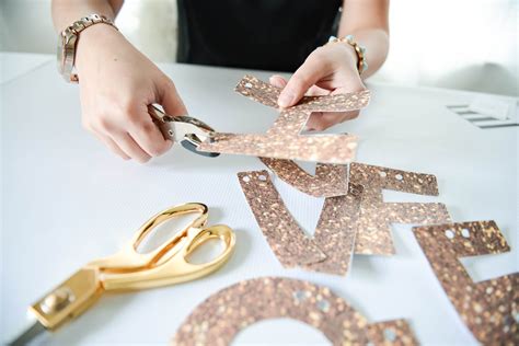 This listing is for a diy printable digital file which you can print at home, at a local print shop, or through an online. DIY Glitter Alphabet Banner | The Flair Exchange®The Flair ...
