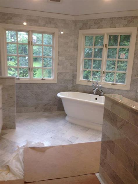 Timeless Elegance Marble Master Bath Suite