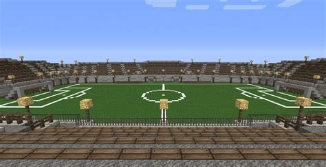 Minecraft Soccerfootball Stadium Minecraft Map