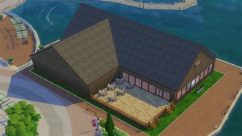 Hooters Restaurant Sims 4 Speed Build Youtube
