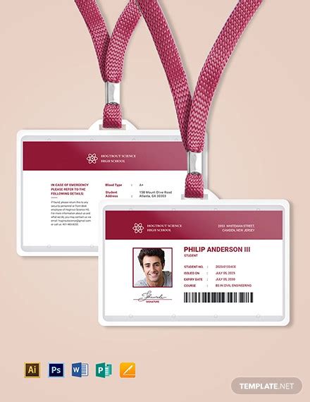 42 Blank Editable Id Card Template Word Best Free Template For You