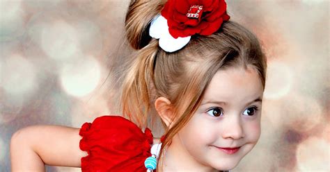 Little Girls Hairdos Loopy Ponytail Trends