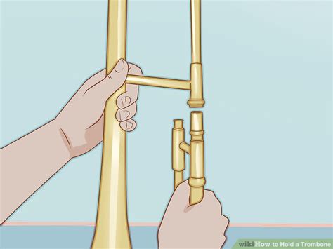 How To Hold A Trombone 9 Steps With Pictures Wikihow