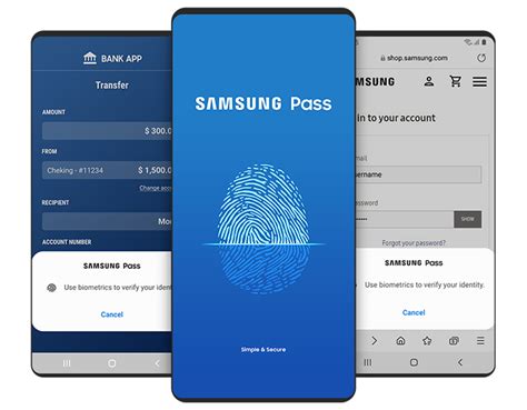 Samsung Pass Apps And Services Samsung Uk