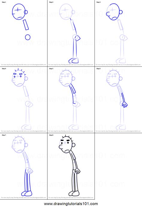 Https://tommynaija.com/draw/diary Of A Wimpy Kid How To Draw Rodrick
