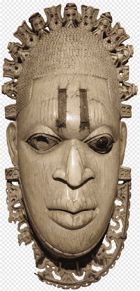 Nigeria Benin Ivory Mask Kingdom Of Benin Traditional African Masks