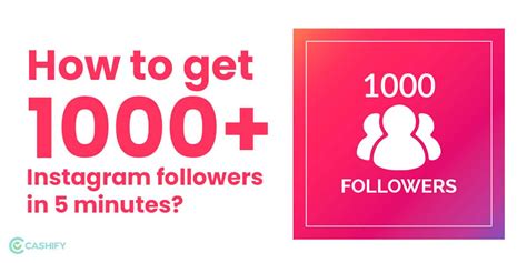 Get 1000 Free Instagram Followers In 5 Minutes Heres How Cashify Blog