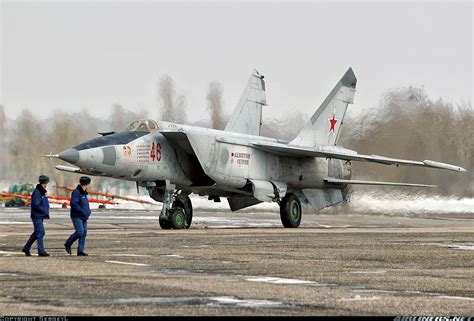 Mikoyan Gurevich Mig 25rb Of The Russian Air Force Fighter Jets