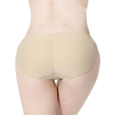 Lady Padded Seamless Panties Butt Lifter Booty Enhancer Control Body Shaper Panty Underwear Full