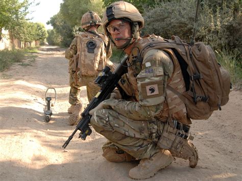 British Army Land Ground Forces Ranks Combat Uniforms Military
