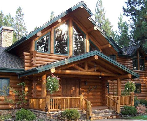 Beautiful Log Home Log Homes Log Cabin Homes Cabin Homes