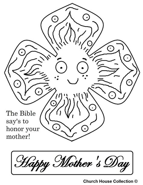 Free printable mother's day coloring pages. 16 best images about sunday school ideas on Pinterest ...