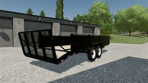 Compact Trailer Utility Trailer Fs22 Kingmods