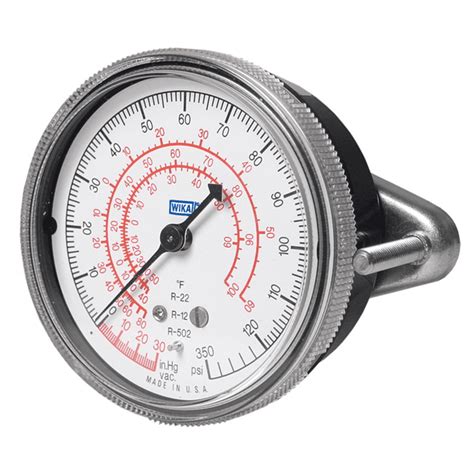 Wika 11111pm Standard Panel Mount Pressure Gauge Bricebarclay