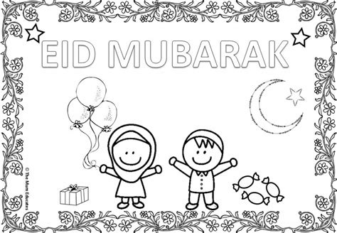 Free Eid Colouring Sheets Eid Ul Fitr The Mum Educates