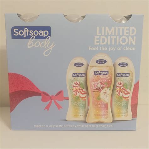 softsoap body wash holiday t set limited edition peppermint and sugar cookie ebay