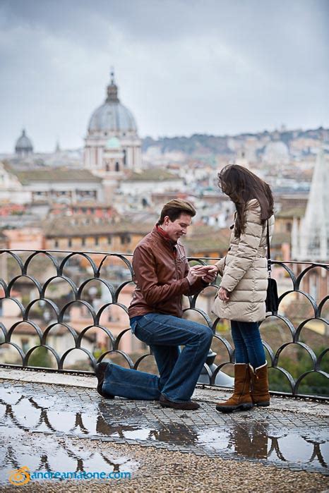 surprise wedding proposal photographer in rome italy