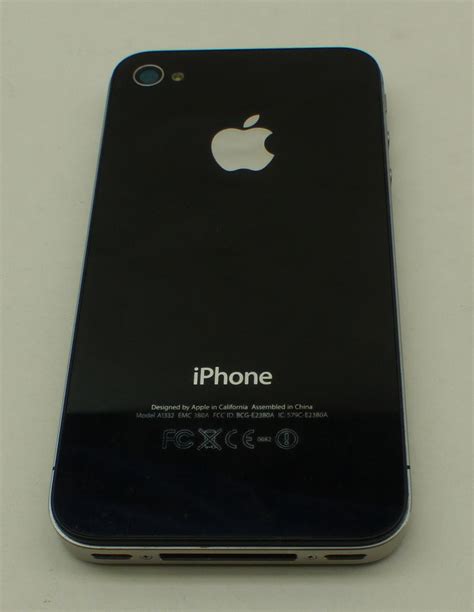 Apple Iphone 4 Mc608lla A1332 16gb Black Atandt Ios 71 Smartphone Ebay