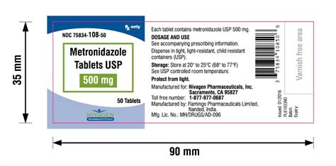 Метронидазол (metronidazole) раствор для инъекций. Metronidazole - FDA prescribing information, side effects ...