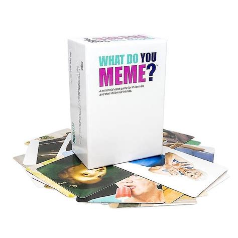 What Do You Meme The Hilarious Adult Party Game For Meme Lovers Fruugo Ca