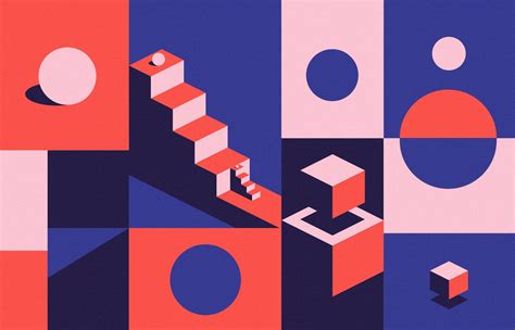 Composition on Behance | Graphic design pattern, Composition design, Flat design illustration