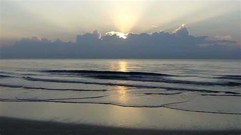 Good Morning Sunrise At Highland Beach Florida From