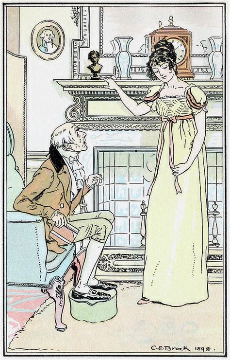 Jane Austen Emma Drawing By Granger