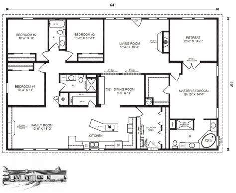 From small to large barndos. The MULBERRY - Modular Home Floor Plan | Jacobsen Homes ...