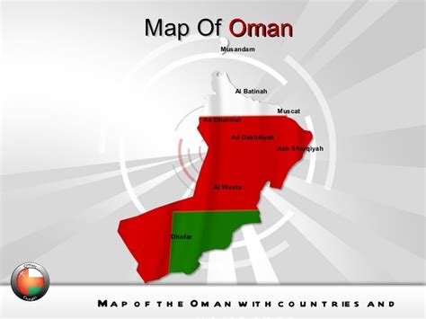 Oman Map Ppt Template