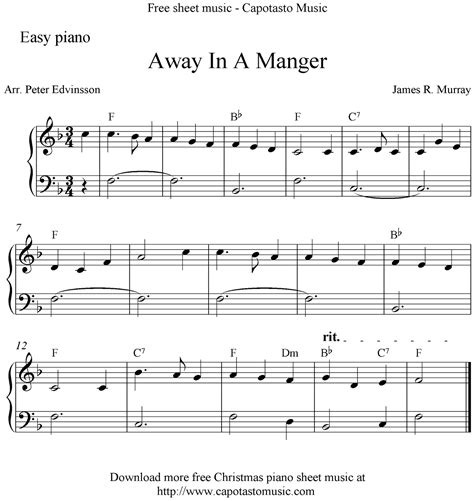 Christmas sheet music is surprisingly hard to find when you want it. Free Printable Christmas Sheet Music For Piano | Free Printable