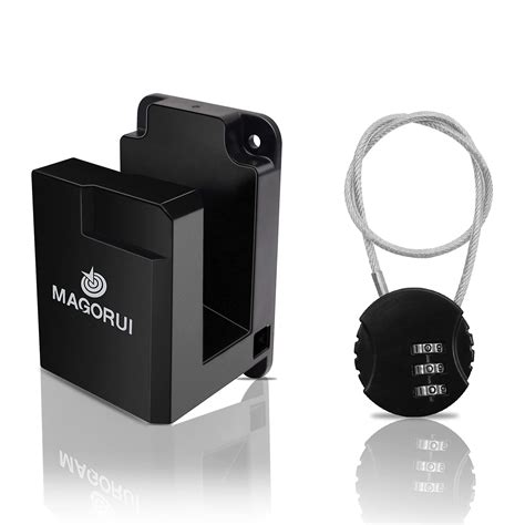 Buy MAGORUI AR15 Wall , Rack with Cable Lock, Solid ABS in Door Wall