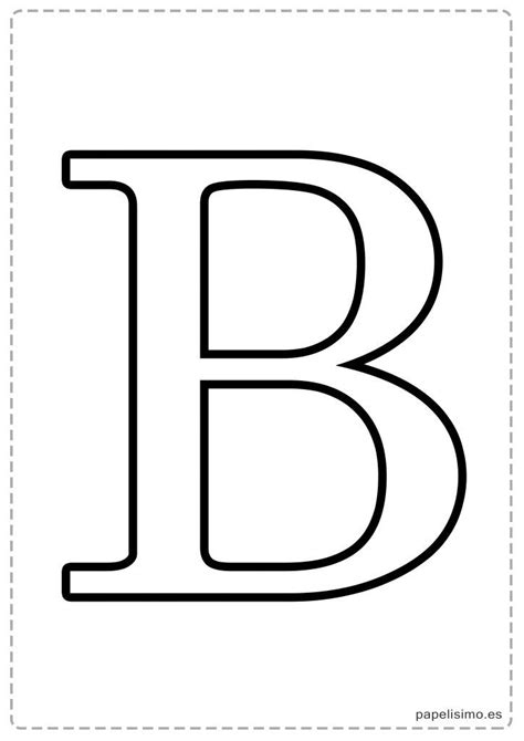Pues si es así, has llegado al lugar indicado. Letras grandes para imprimir | Plantillas de letras para ...