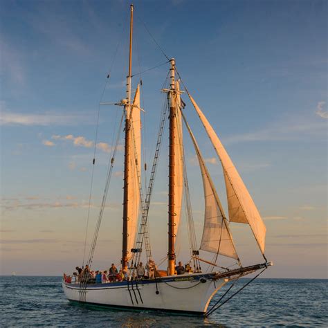 Key West Sunset Schooner Sail Windjammer Sebago Sebago