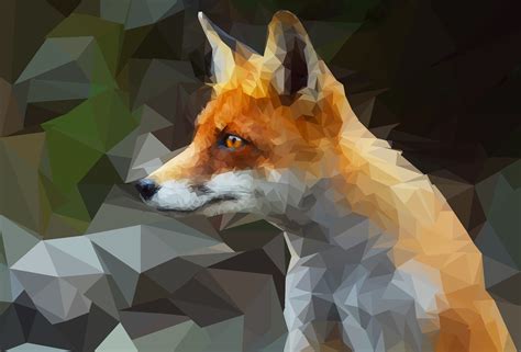 Low Poly Graphics Animal Series On Behance