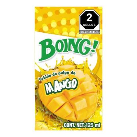 Bebida Boing De Pulpa De Mango 125 Ml Walmart