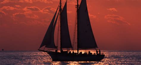 Schooner Windjammer Sunset Sail Key West Visitor Guide