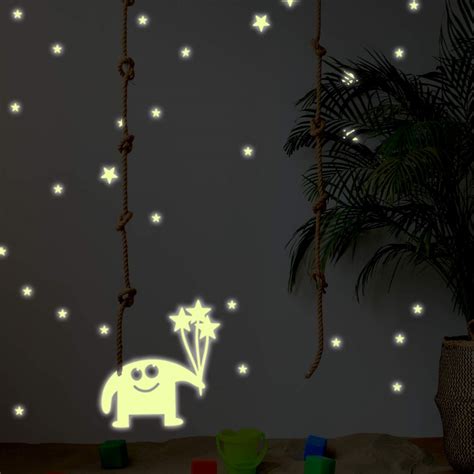 Glow In The Dark Monster Wall