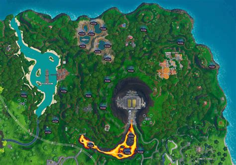 Fortnite Season 9 Week 9 Challenges Cheat Sheet Locations