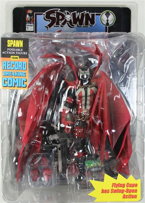Classic Spawn Kickstarter Action Figure In Hand Autographed By Todd
