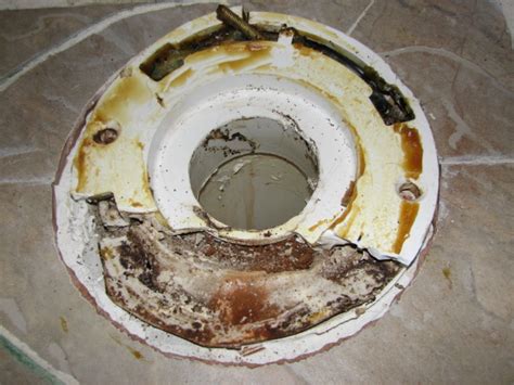 Maybe you would like to learn more about one of these? 2 problems: Broken toilet flange & bowl water droppage