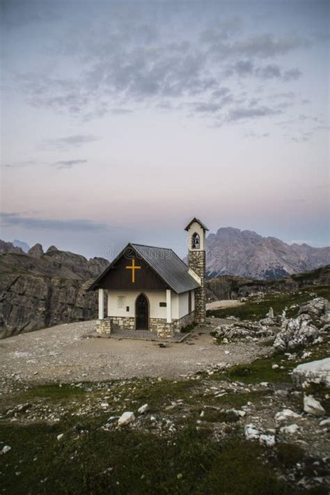 Cappella Degli Alpini Dolomites Italy Stock Image Image Of Dolomiti