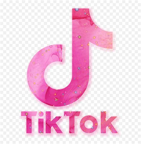 Tiktok Logo Aesthetic Pink D A