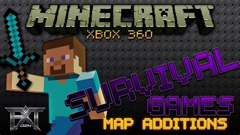 Minecraft Xbox 360 My Survival Games Map Additions Youtube