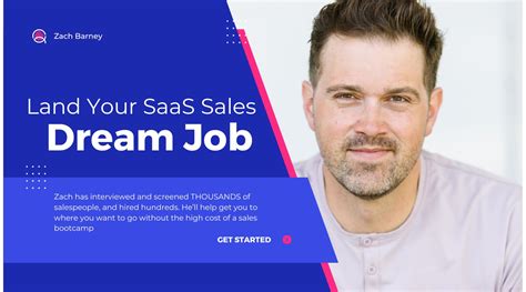 Get your dream job in SaaS Sales by Zach B. | Sales Package | Leland